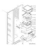 Fresh food shelves