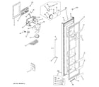 GE GSH25SGRESS freezer door diagram