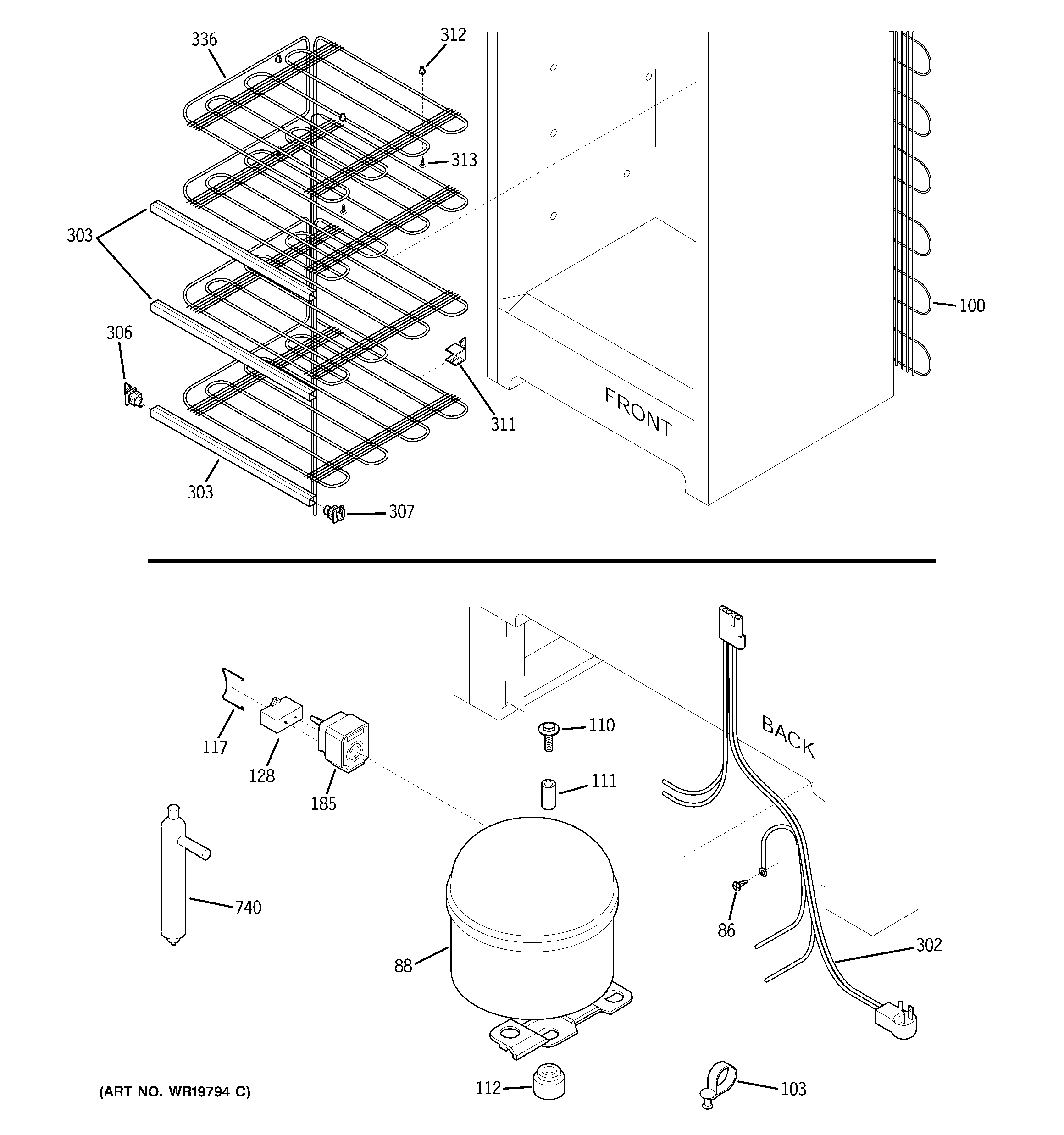 Unit parts
