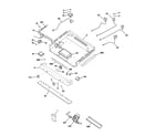 GE J2B918BEK1BB gas & burner parts diagram