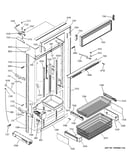 Freezer section, trim & components
