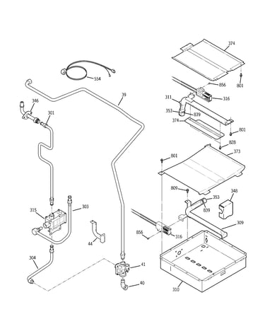 Gas & burner parts
