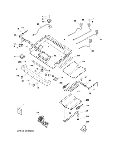 Gas & burner parts