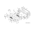 GE JB968BH4BB control panel diagram