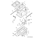 GE ZGW125EN3SS cooktop diagram