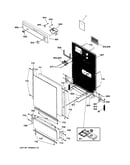 Escutcheon & door assembly