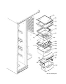Fresh food shelves