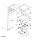 Fresh food shelves