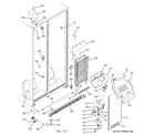 GE PSG22SIPHFBS freezer section diagram