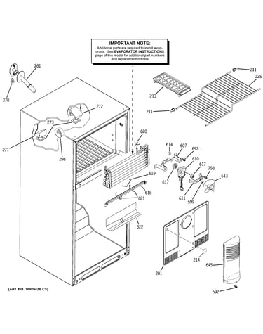 Freezer section