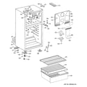 GE Americana A3316ABSERWW cabinet diagram