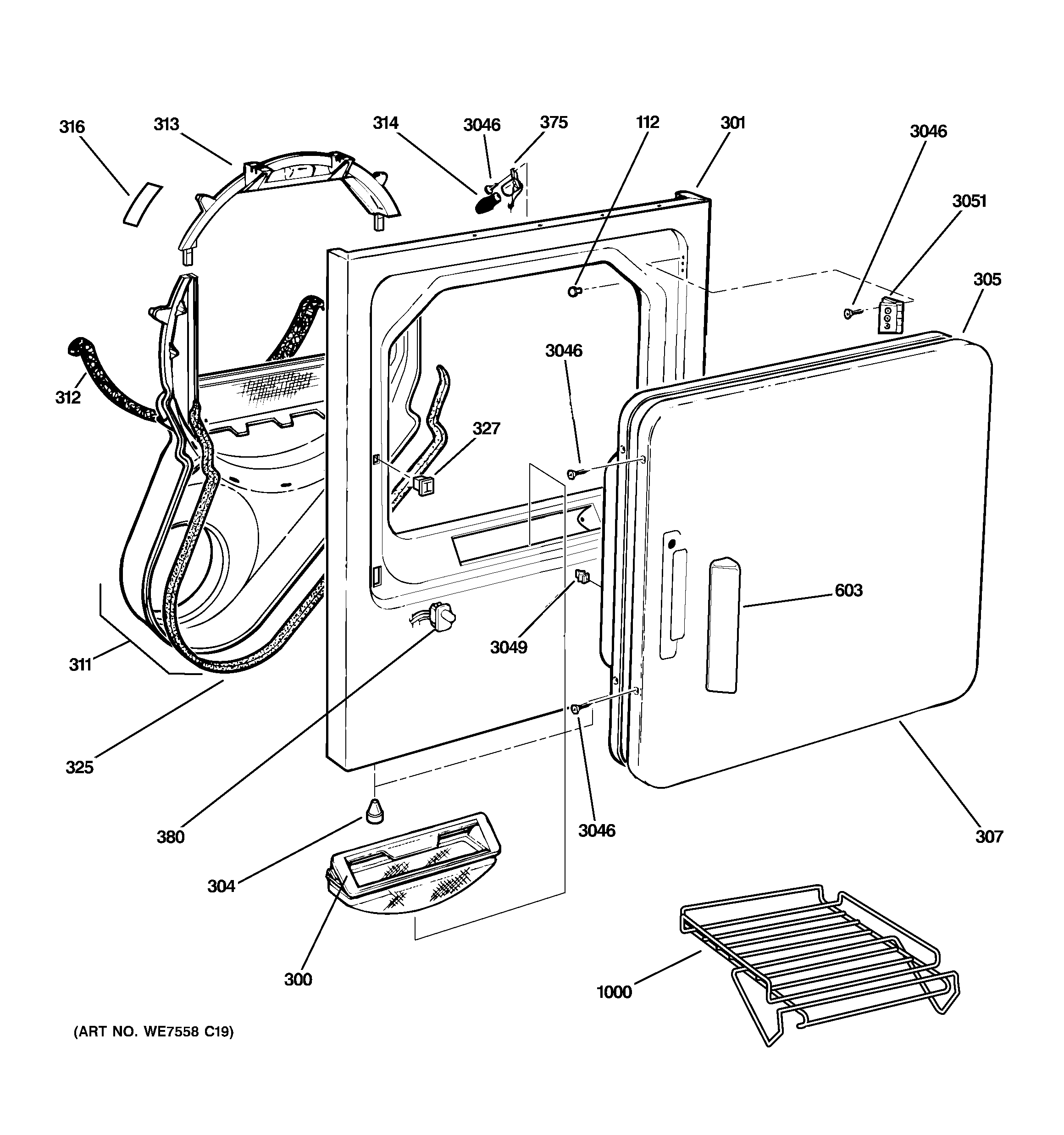 FRONT PANEL & DOOR