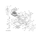 GE JD966KD1CC body parts diagram