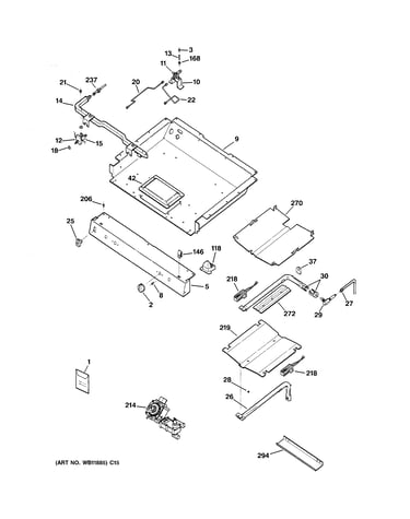 Gas & burner parts