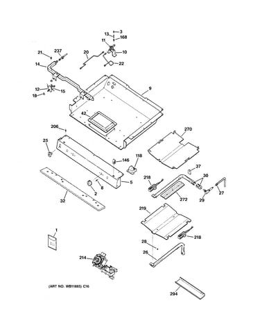 Gas & burner parts