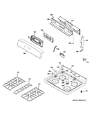 Control panel & cooktop