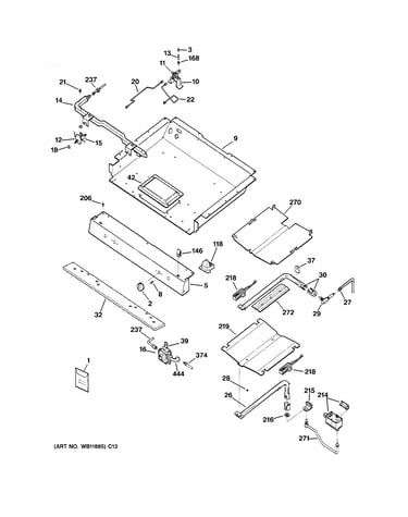 Gas & burner parts