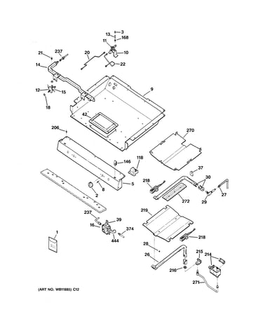 Gas & burner parts