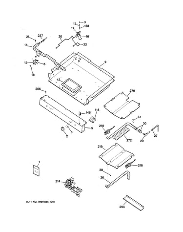 Gas & burner parts
