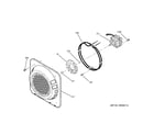 GE JS968TF2WW convection fan diagram