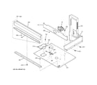 GE JT955SF4SS center spacer diagram