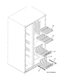 Freezer shelves