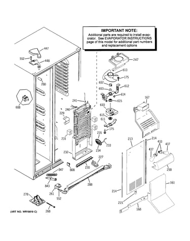 Freezer section