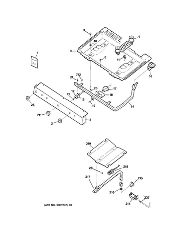 Gas & burner parts