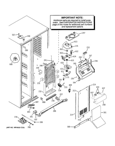 Freezer section