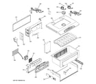 GE ZIS480NRD quick chill diagram