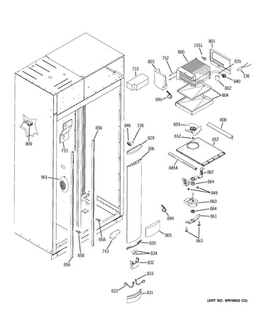 Freezer section