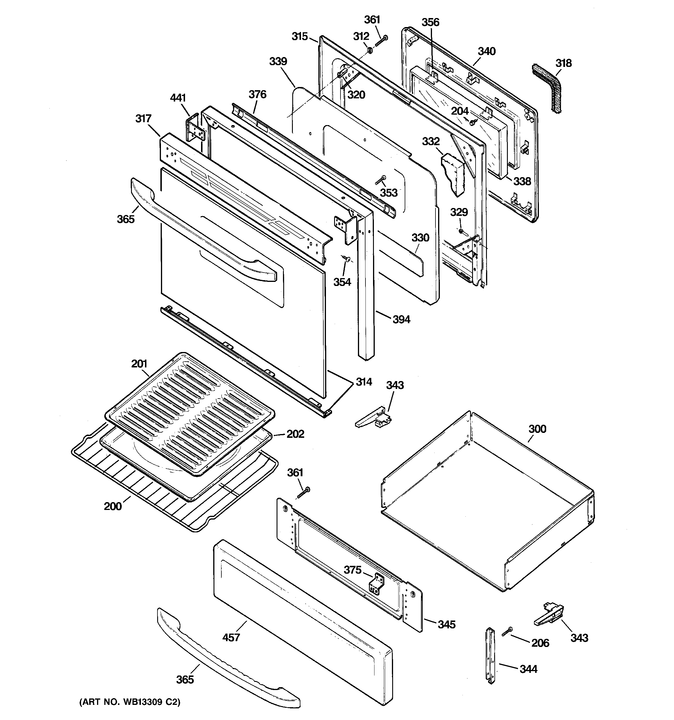 Door & drawer parts
