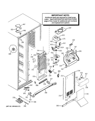 Freezer section