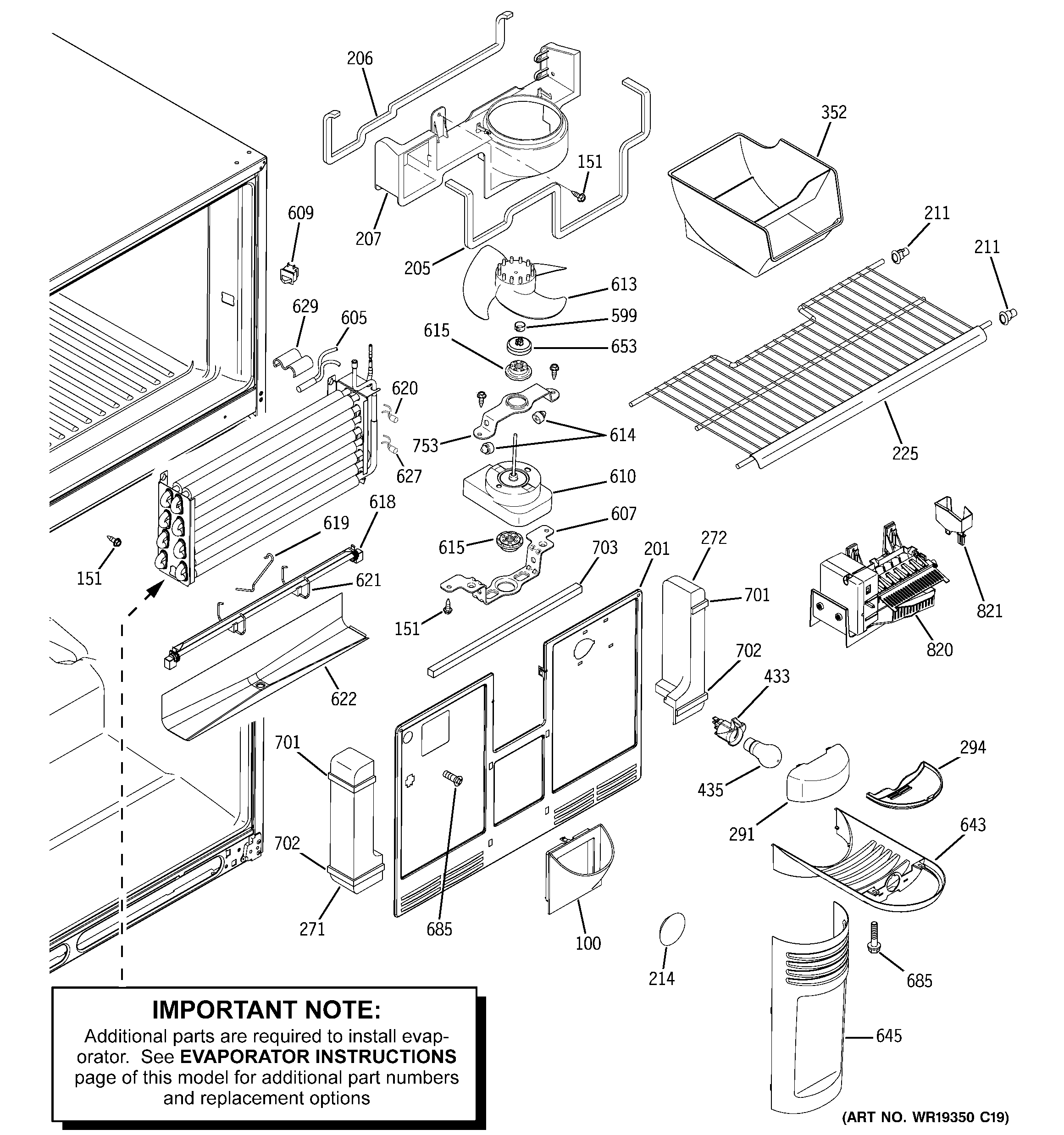Freezer section