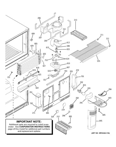 Freezer section