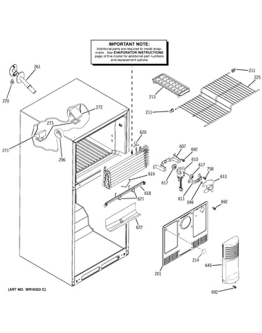 Freezer section