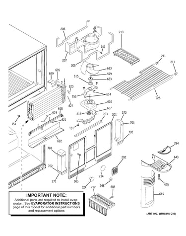 Freezer section