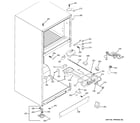 GE GTS18YBRDRWW fresh food section diagram