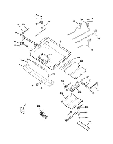 Gas & burner parts