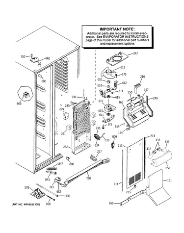 Freezer section