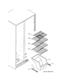 Freezer shelves