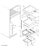 Fresh food shelves