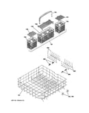 Lower rack assembly