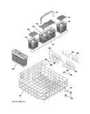 Lower rack assembly