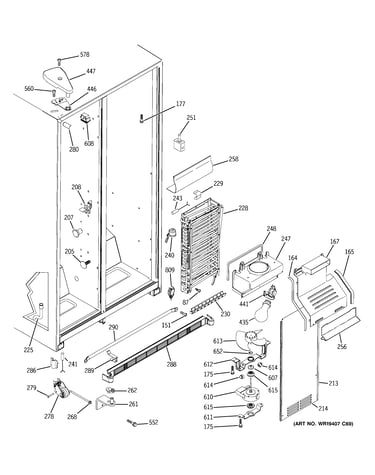Freezer section