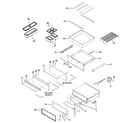 GE ZKD910BB3BB warming drawer assembly diagram