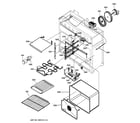 GE ZDP36N4DWSS oven assembly diagram