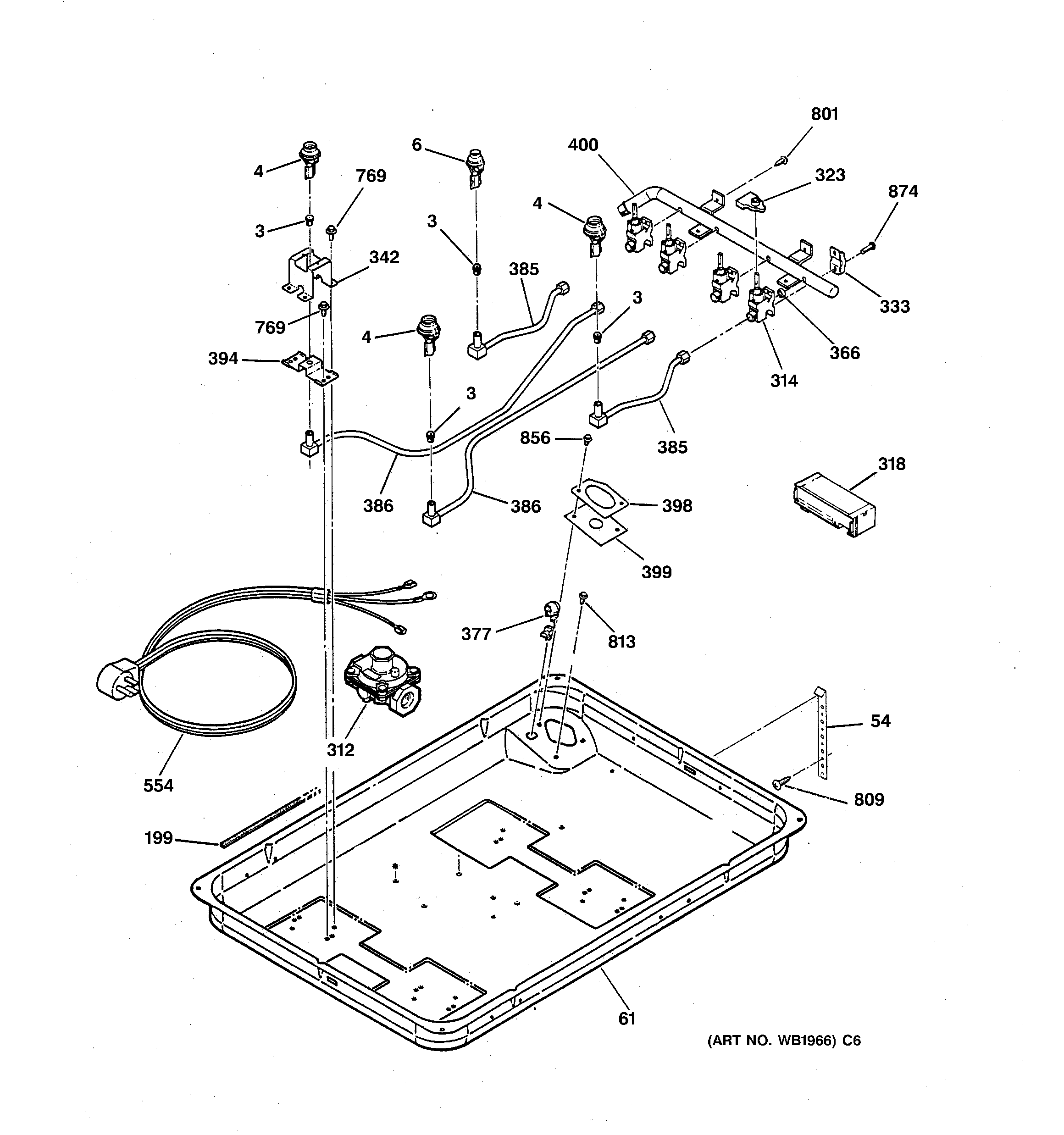 GAS & BURNER PARTS