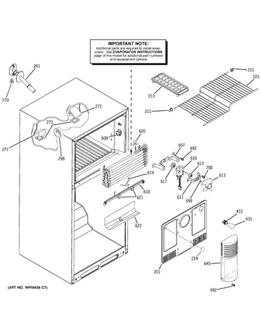 Freezer section