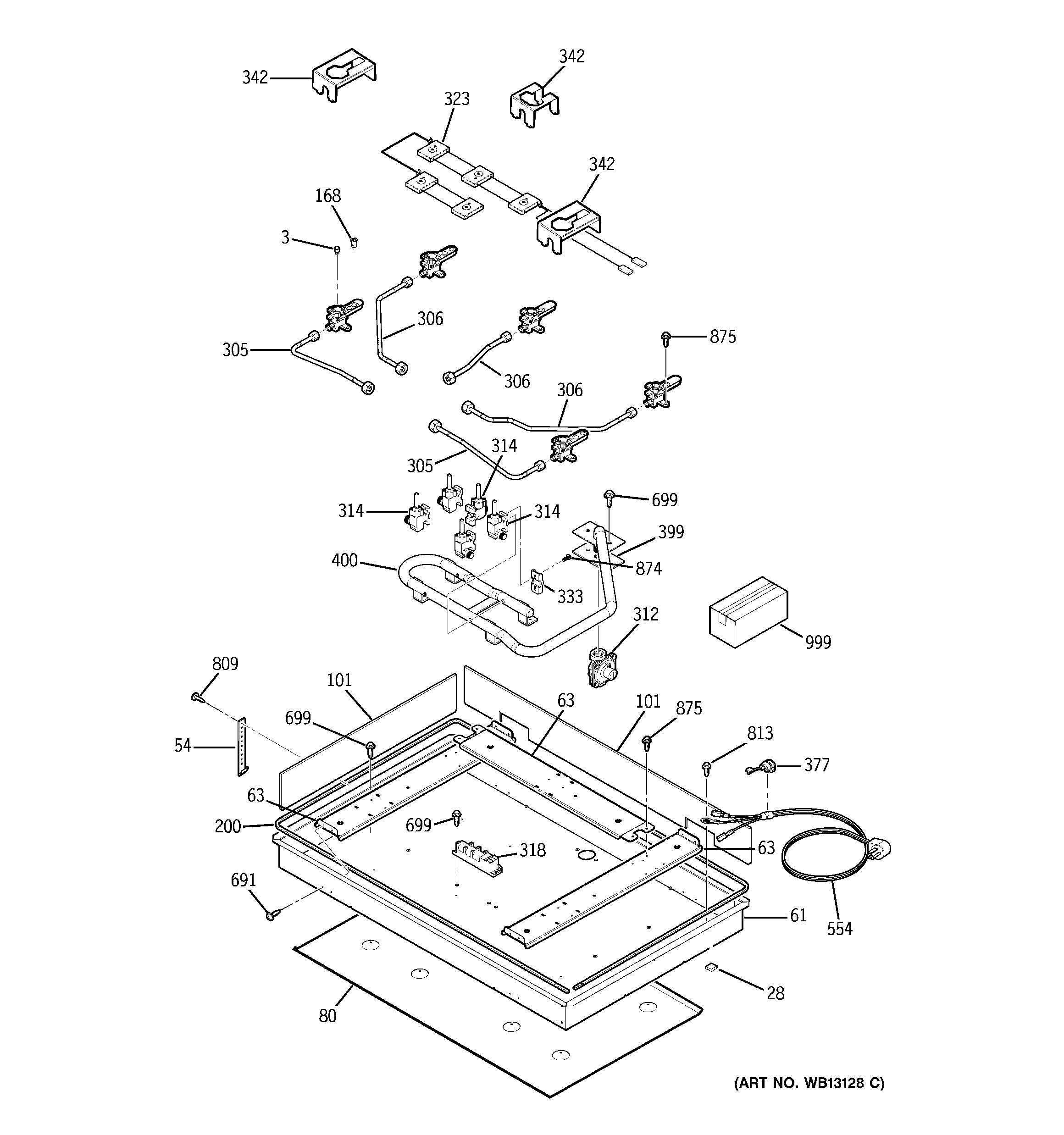 Gas & burner parts